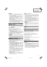 Preview for 59 page of Hitachi G 18SS Handling Instructions Manual