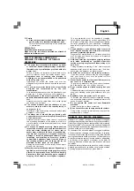 Preview for 9 page of Hitachi G 18SW Handling Instructions Manual