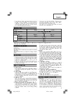 Preview for 11 page of Hitachi G 18SW Handling Instructions Manual