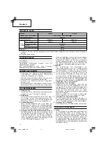 Preview for 18 page of Hitachi G 18SW Handling Instructions Manual