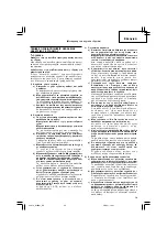 Preview for 21 page of Hitachi G 18SW Handling Instructions Manual