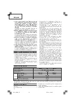 Preview for 24 page of Hitachi G 18SW Handling Instructions Manual