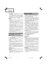 Preview for 26 page of Hitachi G 18SW Handling Instructions Manual