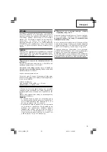 Preview for 27 page of Hitachi G 18SW Handling Instructions Manual