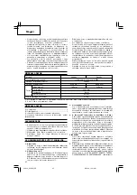 Preview for 38 page of Hitachi G 18SW Handling Instructions Manual