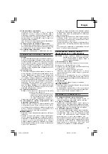 Preview for 39 page of Hitachi G 18SW Handling Instructions Manual