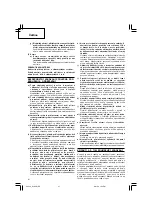 Preview for 42 page of Hitachi G 18SW Handling Instructions Manual