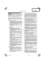 Предварительный просмотр 47 страницы Hitachi G 18SW Handling Instructions Manual