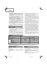 Предварительный просмотр 56 страницы Hitachi G 18SW Handling Instructions Manual