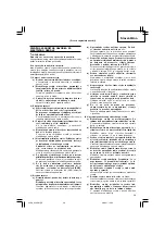 Preview for 59 page of Hitachi G 18SW Handling Instructions Manual