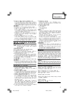 Preview for 63 page of Hitachi G 18SW Handling Instructions Manual