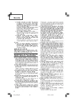 Preview for 66 page of Hitachi G 18SW Handling Instructions Manual