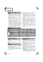 Preview for 68 page of Hitachi G 18SW Handling Instructions Manual