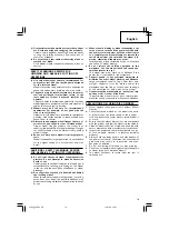 Preview for 11 page of Hitachi G 18UC Handling Instructions Manual