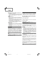 Preview for 14 page of Hitachi G 18UC Handling Instructions Manual