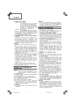 Preview for 20 page of Hitachi G 18UC Handling Instructions Manual