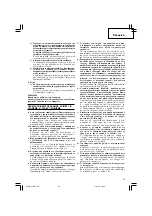 Preview for 23 page of Hitachi G 18UC Handling Instructions Manual