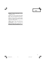 Предварительный просмотр 35 страницы Hitachi G 18UC Handling Instructions Manual