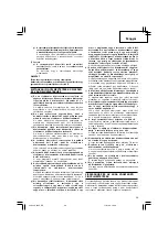 Предварительный просмотр 37 страницы Hitachi G 18UC Handling Instructions Manual