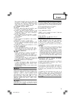 Preview for 41 page of Hitachi G 18UC Handling Instructions Manual