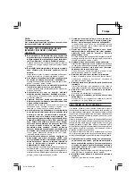 Preview for 49 page of Hitachi G 18UC Handling Instructions Manual