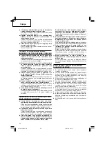 Preview for 50 page of Hitachi G 18UC Handling Instructions Manual