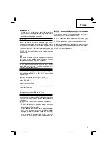 Preview for 53 page of Hitachi G 18UC Handling Instructions Manual