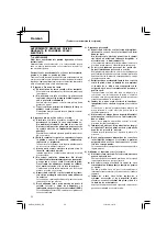 Preview for 54 page of Hitachi G 18UC Handling Instructions Manual