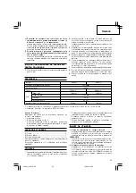 Preview for 57 page of Hitachi G 18UC Handling Instructions Manual