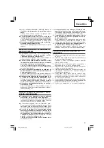 Preview for 63 page of Hitachi G 18UC Handling Instructions Manual