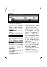 Preview for 64 page of Hitachi G 18UC Handling Instructions Manual