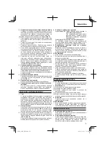 Preview for 71 page of Hitachi G 18UC Handling Instructions Manual