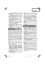 Предварительный просмотр 15 страницы Hitachi G 18UDY Handling Instructions Manual