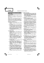 Предварительный просмотр 20 страницы Hitachi G 18UDY Handling Instructions Manual