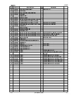 Preview for 3 page of Hitachi G 23MR Parts List