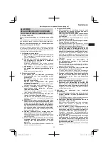 Предварительный просмотр 25 страницы Hitachi G 23SU Handling Instructions Manual