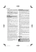 Предварительный просмотр 28 страницы Hitachi G 23SU Handling Instructions Manual