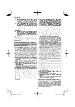 Предварительный просмотр 38 страницы Hitachi G 23SU Handling Instructions Manual