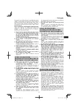 Предварительный просмотр 39 страницы Hitachi G 23SU Handling Instructions Manual