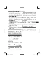 Предварительный просмотр 47 страницы Hitachi G 23SU Handling Instructions Manual