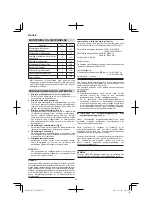 Предварительный просмотр 52 страницы Hitachi G 23SU Handling Instructions Manual