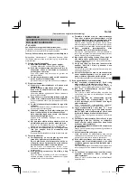 Предварительный просмотр 53 страницы Hitachi G 23SU Handling Instructions Manual