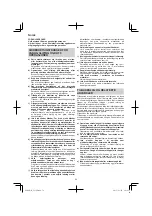 Предварительный просмотр 54 страницы Hitachi G 23SU Handling Instructions Manual