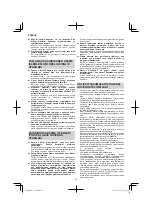 Предварительный просмотр 88 страницы Hitachi G 23SU Handling Instructions Manual