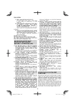 Предварительный просмотр 102 страницы Hitachi G 23SU Handling Instructions Manual