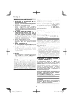 Предварительный просмотр 112 страницы Hitachi G 23SU Handling Instructions Manual