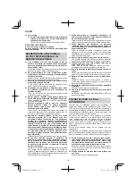 Предварительный просмотр 114 страницы Hitachi G 23SU Handling Instructions Manual