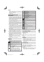 Предварительный просмотр 116 страницы Hitachi G 23SU Handling Instructions Manual