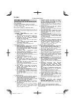 Предварительный просмотр 118 страницы Hitachi G 23SU Handling Instructions Manual