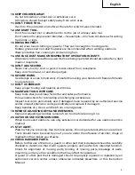 Предварительный просмотр 5 страницы Hitachi G10SR Instruction Manual And Safety Instructions